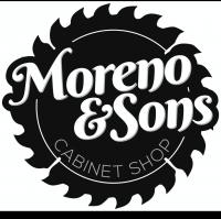 Moreno and Sons Cabinet Shop Logo