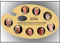 Silver Brush Art Society logo