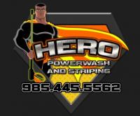 Hero Powerwash & Striping Logo
