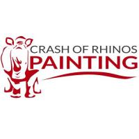 Crash of Rhinos Painting Logo