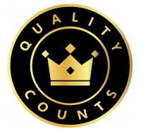 Quality Counts Carpet, Upholstery, & Tile Cleaning Logo