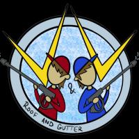 V&V Roof And Gutter Logo