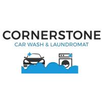 Cornerstone Car Wash and Laundromat Logo
