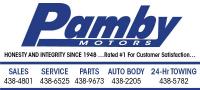 Pamby Motors logo