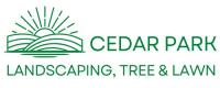 Cedar Park Landscaping, Tree & Lawn Logo