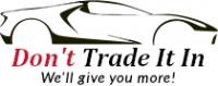 Don't Trade It In Logo