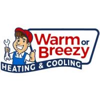 Warm or Breezy Heating & Cooling Logo