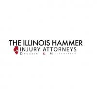 The Illinois Hammer Injury Law Firm Dworkin & Maciariello Logo