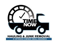Time Now Hauling & Junk Removal Logo