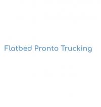 Flatbed Pronto Trucking Logo