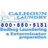 Exterminator Preparation & Bed Bug Laundering, Calhoun Laundry logo