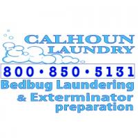 Exterminator Preparation & Bed Bug Laundering, Calhoun Laundry Logo