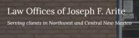 Law Offices Of Joseph F. Arite Logo