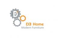D3 Home Modern Furniture Logo