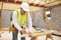 CR Affordable Home Construction Contractor Logo