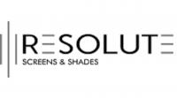 Resolute Retractable Screens Logo