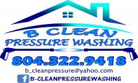 B-Clean Pressure Washing Logo