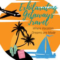 Exhilarating Getaways Travel Logo
