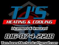 TJ's Heating & Cooling Logo