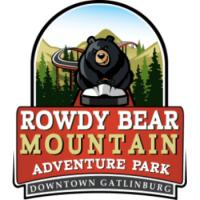 Rowdy Bear Mountain Coaster Logo
