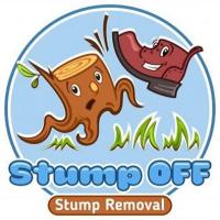 Stump "OFF" LLC Stump Grinding Logo