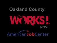 Oakland County Michigan Works! Novi Logo
