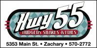 Hwy 55 Burgers logo