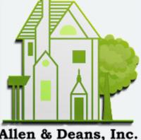 Allen & Deans Inc. Roofing and Gutter Services Logo