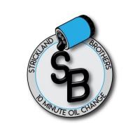 Strickland Brothers 10 Minute Oil Change Logo