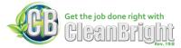 CleanBright Floor Cleaning Logo