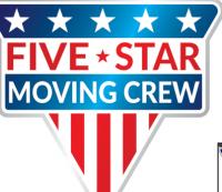 Five-Star Moving Crew Logo