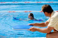A Friendly Pool Service Logo