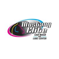 Mustang Elite Carwash & Lube Center Logo