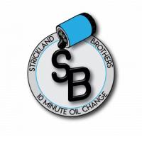 Strickland Brothers 10 Minute Oil Change Logo