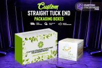 Custom Straight Tuck End Packaging Boxes Logo