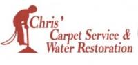 Chris’ Carpet Service & Water Restoration Logo