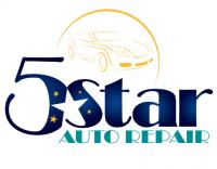 5 Star Auto Repair Logo