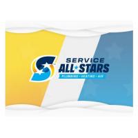 Service All-Stars Plumbing Heating and Air Comfort Logo