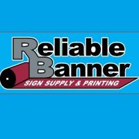 Reliable Banner Sign Supply & Printing Logo