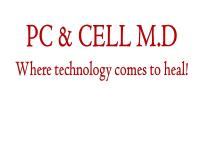 PC & Cell MD Logo
