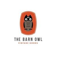 The Barn Owl Vintage Goods Logo