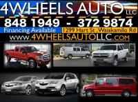 4 Wheels Auto LLC Logo