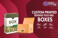 Custom Printed Reverse Tuck End Boxes Logo