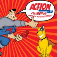 Action Plumbing, Heating, Air & Electric Logo