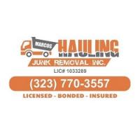 Marcos Hauling & Junk Removal Logo