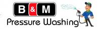 B&M Pressure Washing Logo