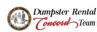 Dumpster Rental Concord Team Logo