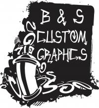 B & S Custom Graphics Logo