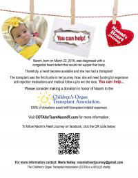 COTA in honor of Naomi Reeves Logo