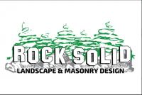 Rock Solid Landscape and Masonry Design Logo